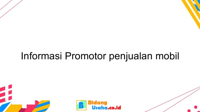 Promotor Adalah