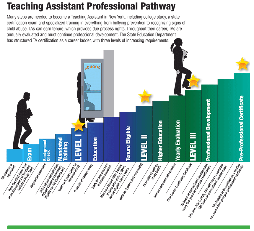 Teaching pathway career assistant path professional