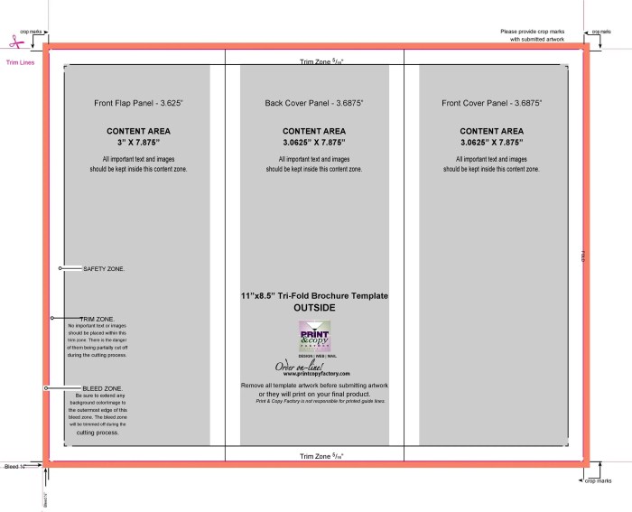 Pamphlet template templates word google docs templatelab kb